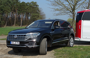 Pferdeanhänger-Zugfahrzeugtest VW Touareg - Mit Pferden Reisen