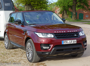 Pferdeanhänger-Zugfahrzeugtest Range Rover Sport