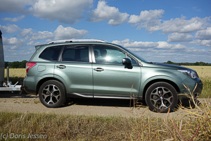 Pferdeanhänger-Zugfahrzeugtest Subaru Forester
