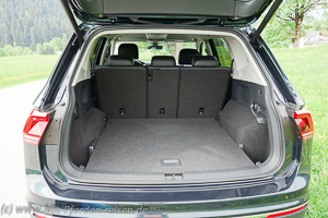 VW Tiguan Allspace im Zugwagentest