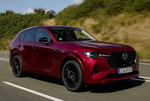 Mazda CX-60 e Skyactiv D im Zugwagentest