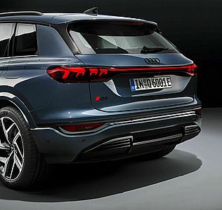 Audi-Q6-e-tron-Hecklichtsignatur Audi-Q6-e-tron-Hecklichtsignatur