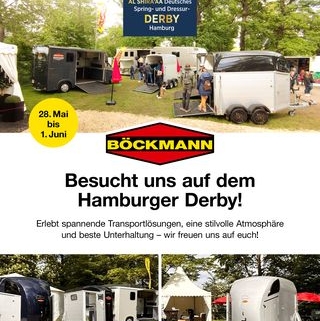 Böckmann auf dem Hamburger Derby